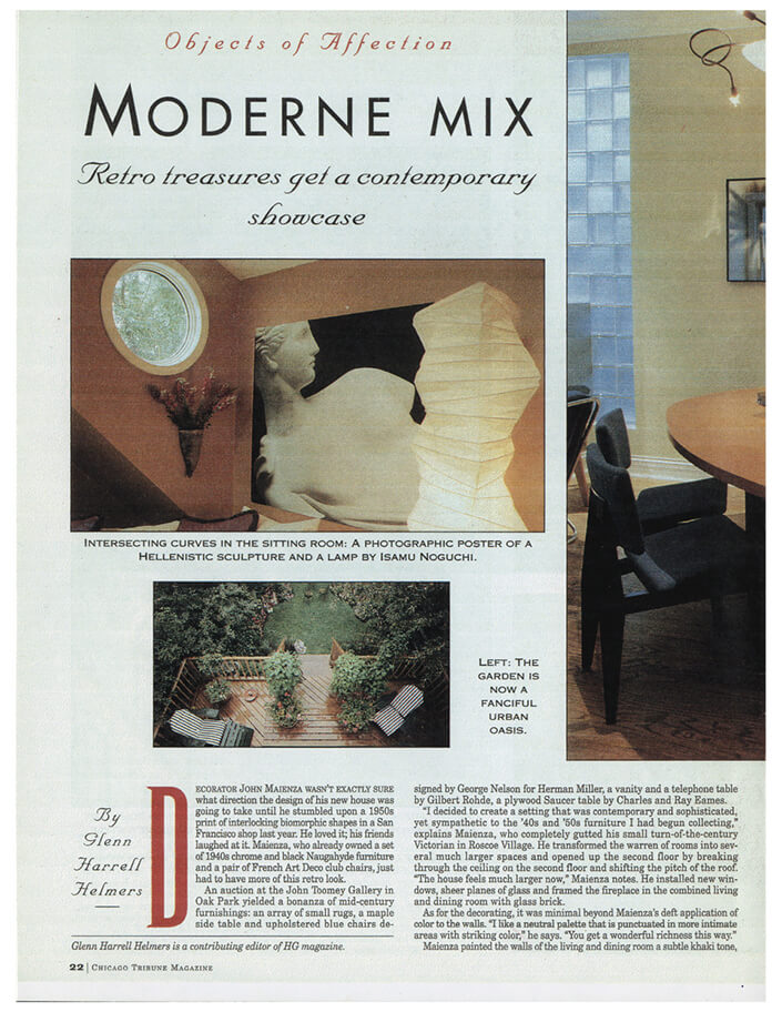 Chicago Tribune Magazine Article 1