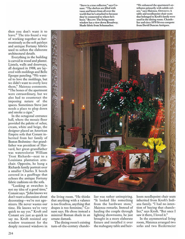 Architectural Digest Manhattan Apartments