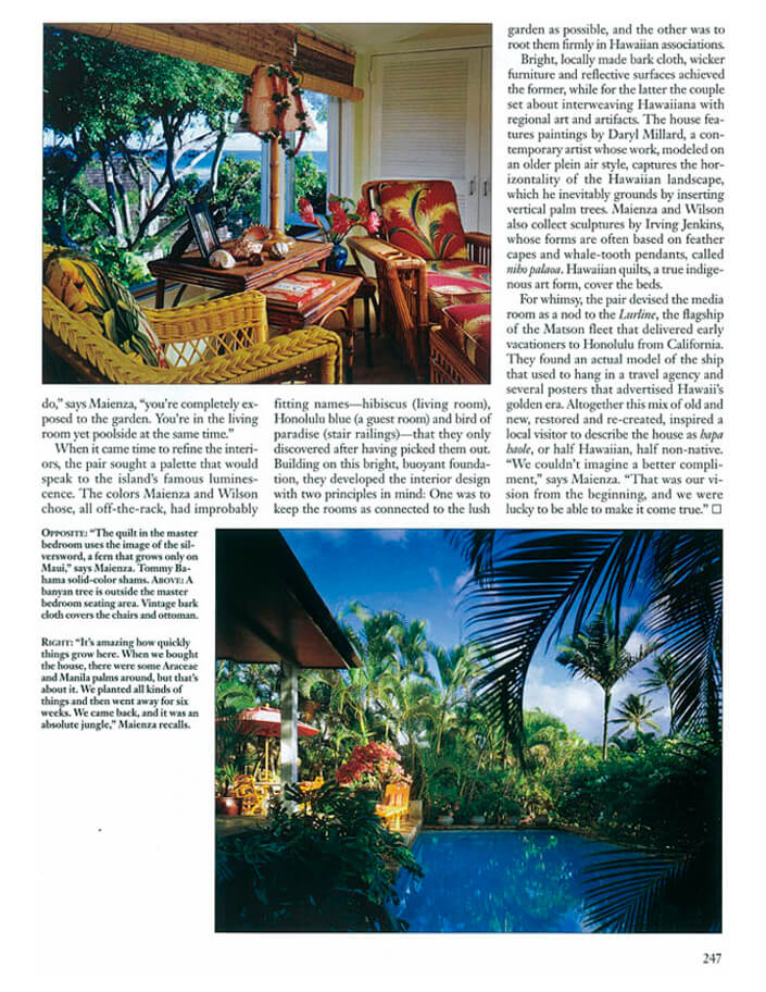 Architectural Digest Honolulu Hideaway