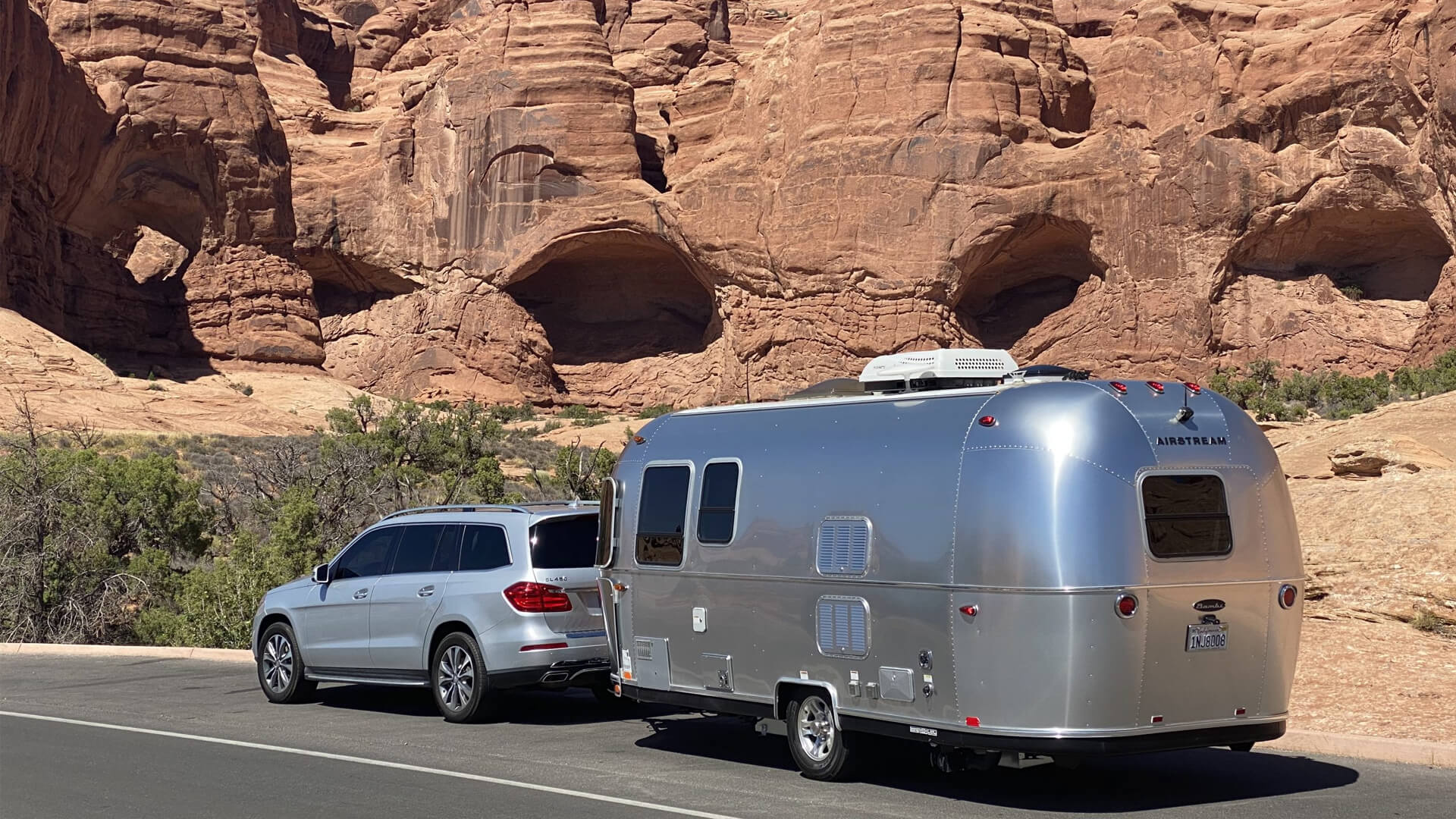 Airstream road trip to Amangiri